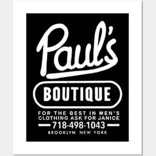 Vintage Pauls Boutique - Distressed Posters and Art